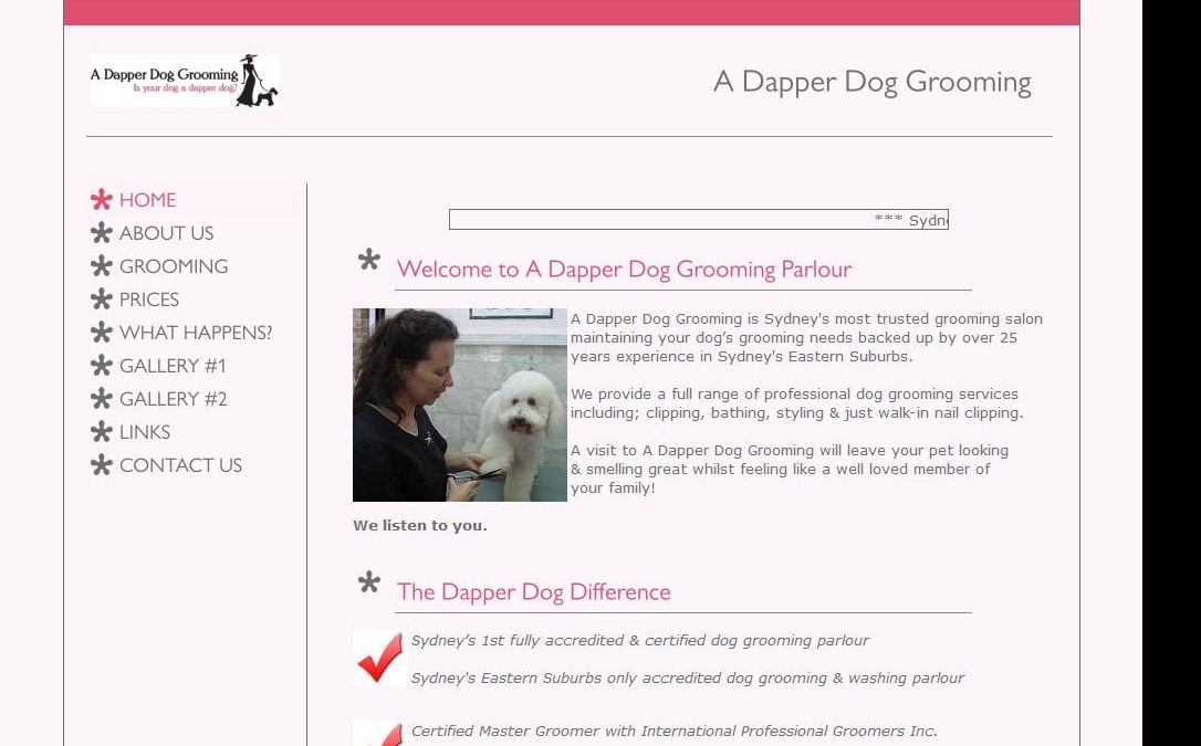 A Dapper Dog Grooming