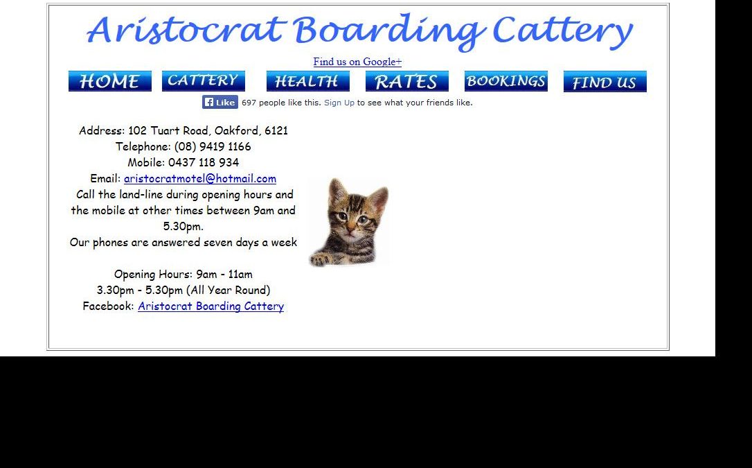 Aristocrat Boarding Cattery