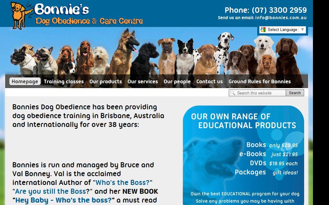 Bonnie's Dog Obedience Care Centre