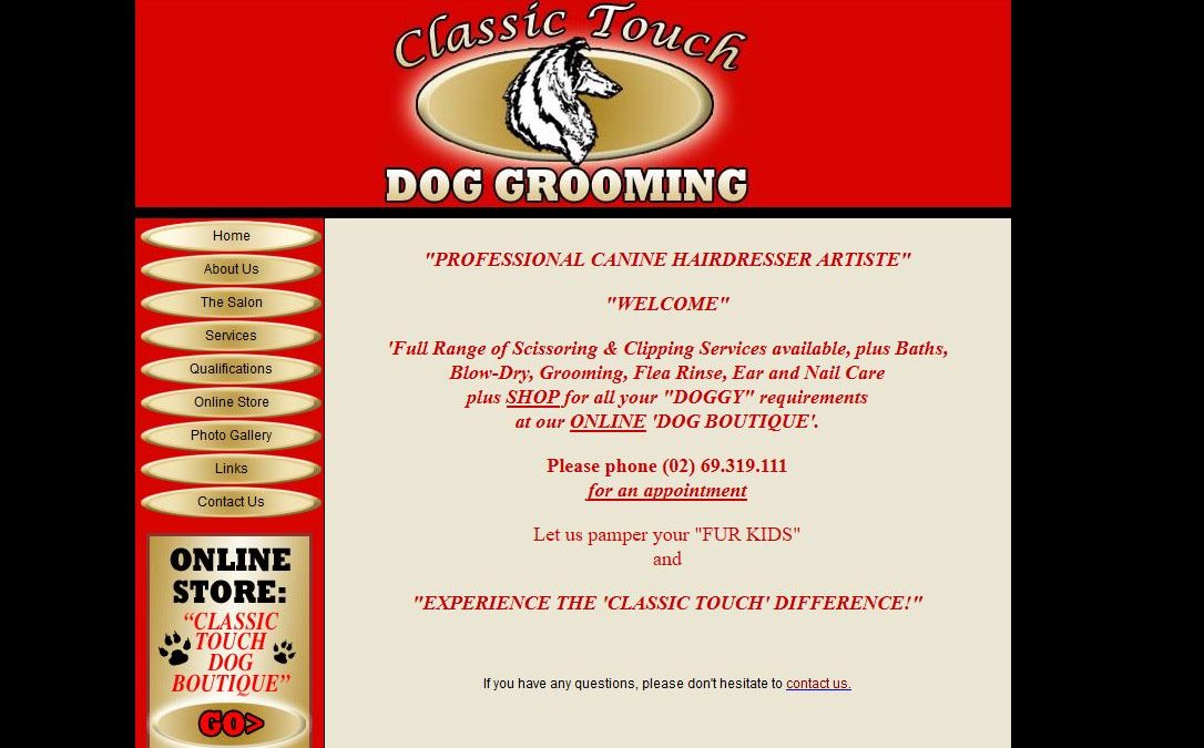 Classic Touch Dog Grooming