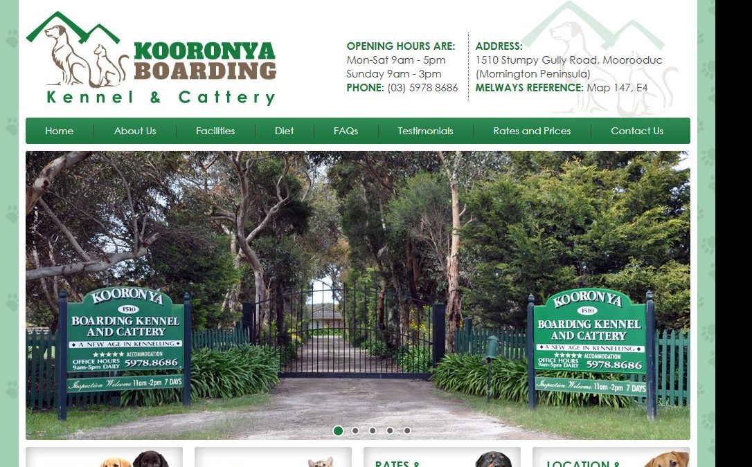 Kooronya Boarding Kennel And Cattery